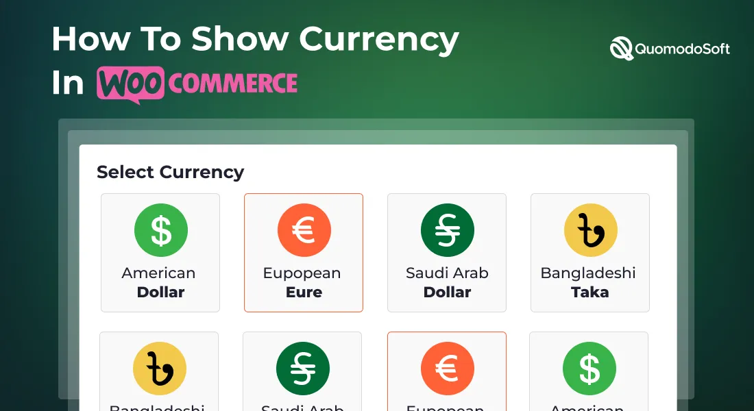 How To Show Currency In WooCommerce